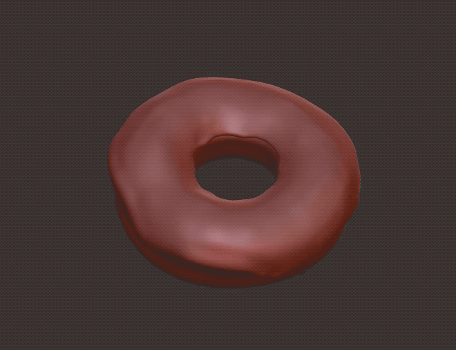 Spinning 3D Donut